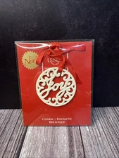 LENOX CHRISTMAS TREE CHARM ORNAMENT ~ Joy ~ PORCELAIN