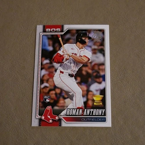 ROMAN ANTHONY 2026 ROOKIE RC TOPPS #189 BOSTON RED SOX