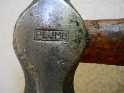 Vintage Plumb 4 Unzen Kugelhammer/Hartwell-Griff - Bild 2 von 14