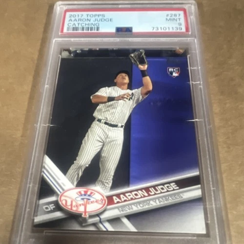 Topps 2017 Aaron Judge Rookie New York Yankees PSA 9 #287 Base