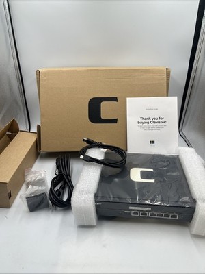 New - Clavister E80 Rev B Security Appliance Firewall Gateway APP-E80-R15