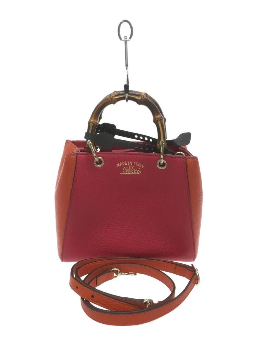 Sac à main GUCCI 368823 mini cabas bambou 2WAY bandoulière