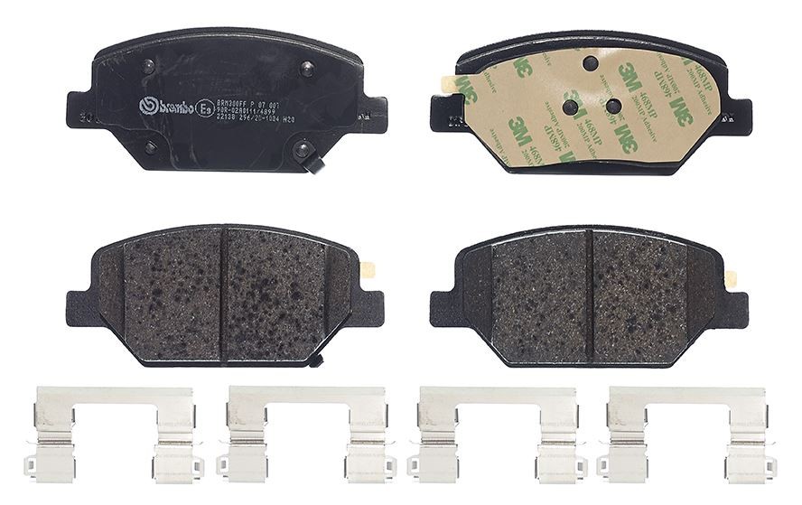 Für BREMBO P 07 007 Ham pads. INSIGNIA B - Bild 5