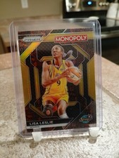 2024 Prizm Monopoly WNBA Lisa Leslie Black Red Icons LA Sparks