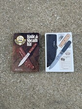 CVA Green River Works Knife & Sheath Making Kit, Vtg 1977 NOS SEALED