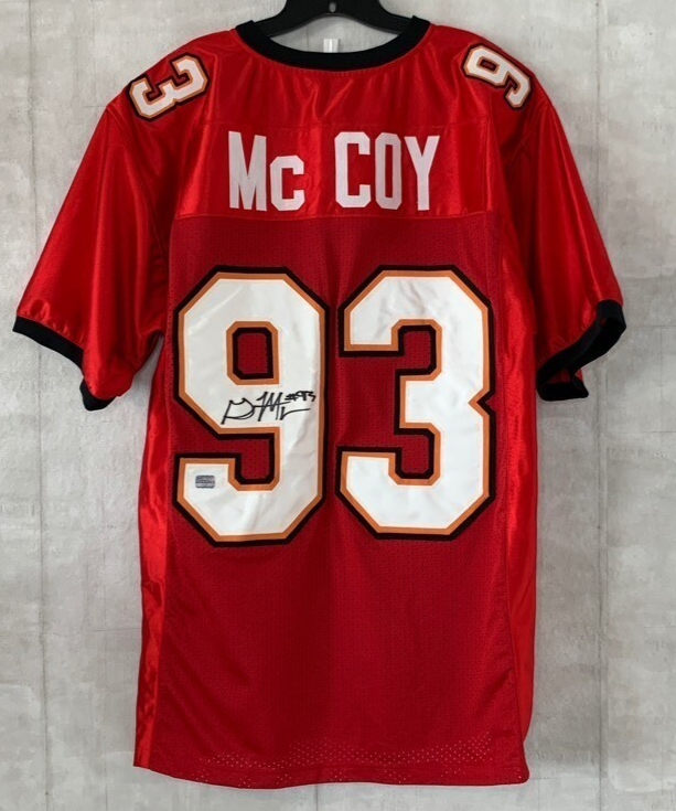 Tampa Bay Buccaneers Gerald McCoy #93 Signed Autographed Jersey – Men’s XL  – Red