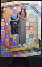 2025 Panini Prizm Ajsa Sivka (RC) Silver Pandora #85 + BASE CARD - Chicago Sky