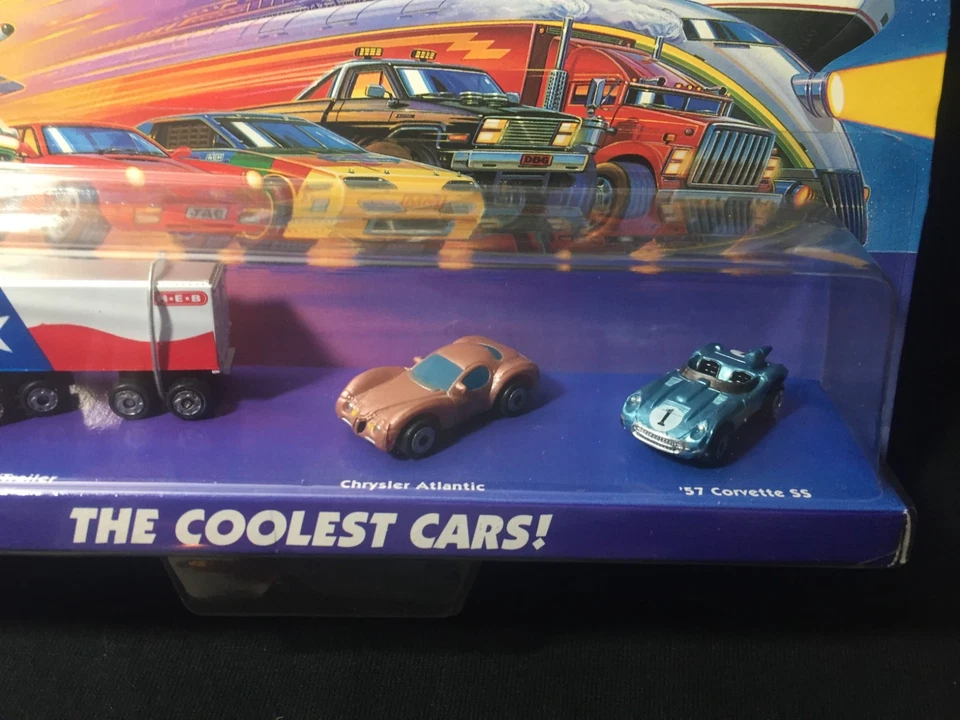 Micro Machines The Coolest Cars 1997 HEB Semi Truck and Trailer - Image 3 of 4