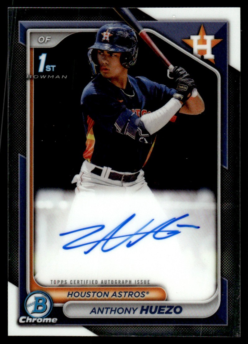 ANTHONY HUEZO 2024 BOWMAN CHROME #CPA-AHU AUTO