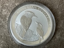 2017 BU quality $5 Australian Kookaburra 1 Oz .999 Fine Silver Coin