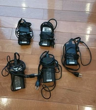 Lot of 5 Genuine Dell C9HYX AC Adapter Charger 90W LA90PM130 OEM w/ Power Cable