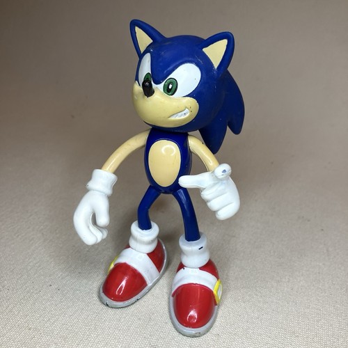 Vintage Sonic the Hedgehog Sonic X Toy Island 2000 Actionfigur 5" - Bild 1 von 9