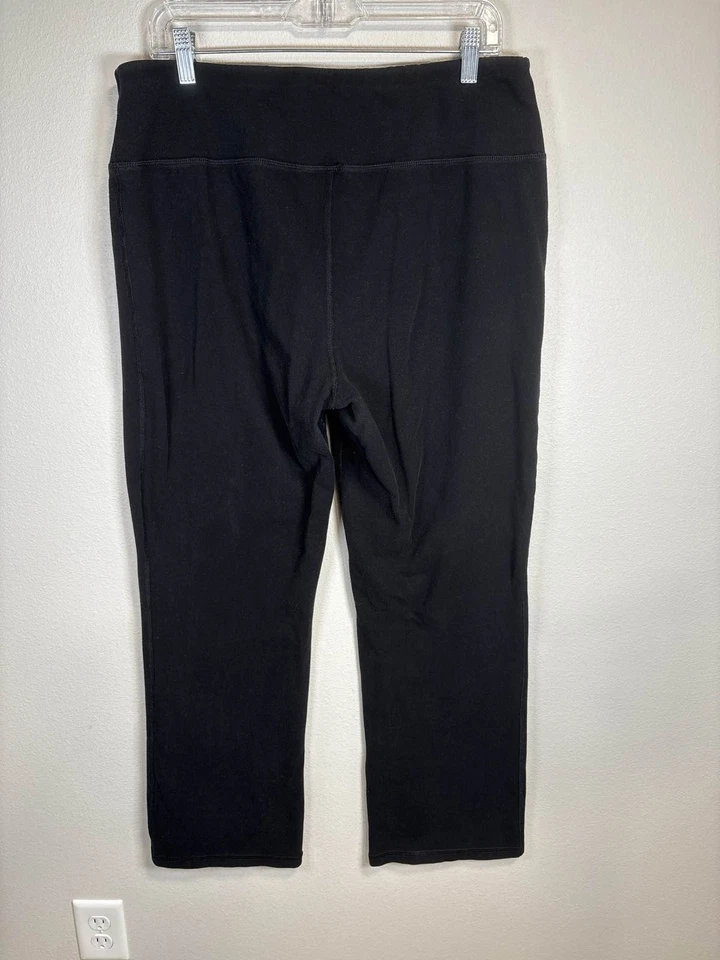 Athletic Works Women's XL (16-18) Black Leggings With Pockets - Image 2 of 3