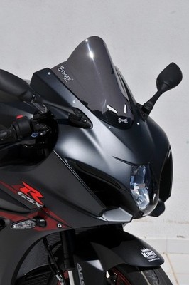 Suzuki 1000 Gsxr -17/21- Windschutzscheibe Aeromax ERMAX Schwarz CLAIRE-0704V69