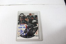 1990-91 Pro Set Hockey Marty McSorley Card #124 Autographed 
