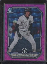 2026 Bowman Chrome GEORGE LOMBARD JR Prospect Fuchsia Wave Refractor /199 SE1