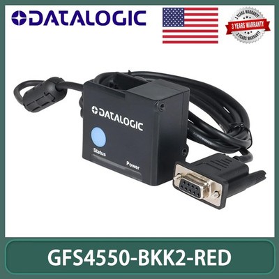 Datalogic Gryphon GFS4550 Fixed Barcode Scanner 2D/1D Reader with RS232 Cable