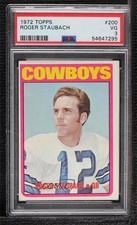 1972 Topps Roger Staubach #200 PSA 3 HOF 06mi