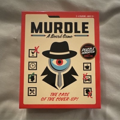 Endless Games Murdle: The Case of the Cover-Up! Board Game 2-4 Players Ages 12+