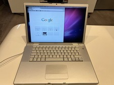 Apple MacBook Pro A1150 15” Inch 2006 Intel Core 2 Duo 2GHz 1GB RAM 750GB HDD