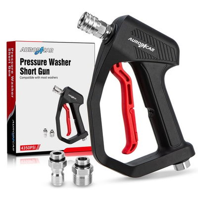 #ad 4350 PSI Short Pressure Washer Gun 1 4” Quick Connector High Pressure Washer... $28.17