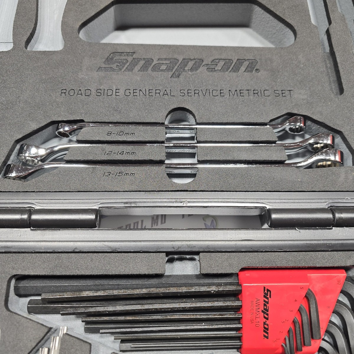 Snap-on Tools USA NEW 43pc Metric Combination General Service Set
