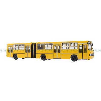 Soviet Bus USSR Hungarian IKARUS-280 Articulated Bus Yellow 1/43 ABS Truck Model