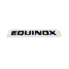 Oem Gm 2017-2024 Chevy Equinox Rs Liftgate Lettering Emblem Black Red 84446070 Oem Gm 2017-2024 Chevy Equinox Rs Liftgate Lettering Emblem Black Red 84446070