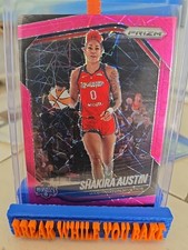 Shakira Austin 2025 Panini WNBA Prizm #81 Pink /79 Mystics