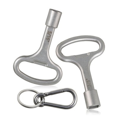 Durable 630 Stainless Steel Sillcock Keys Fit for 3/8'' and 5/16'' Valve New
