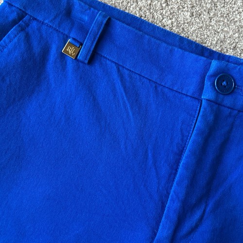 Ralph Lauren Marine Blue Shorts Size 32 Inch Waist - Picture 2 of 5