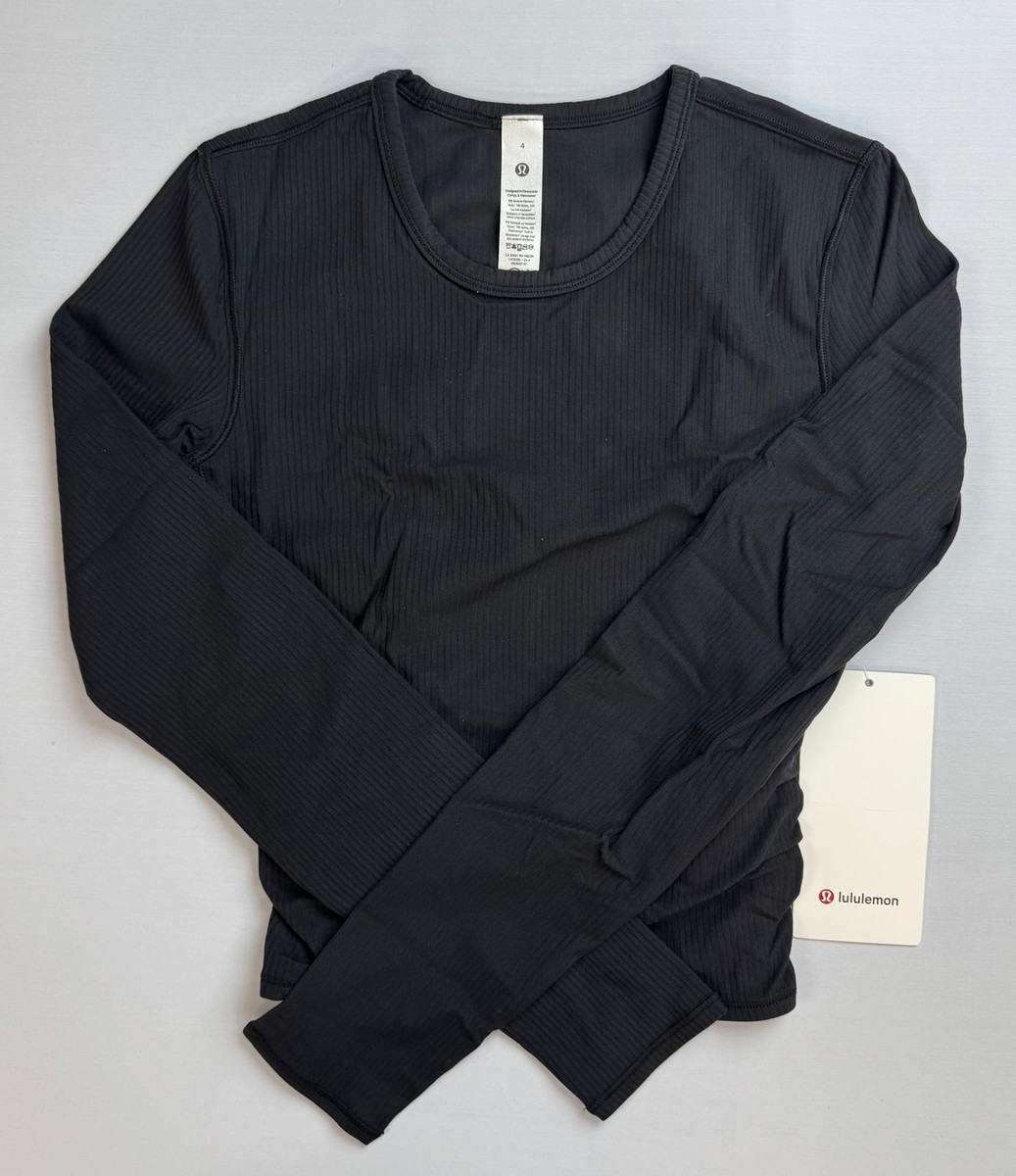 lululemon All It Takes Back-Twist Ribbed Long-Sleeve Shirt Choose