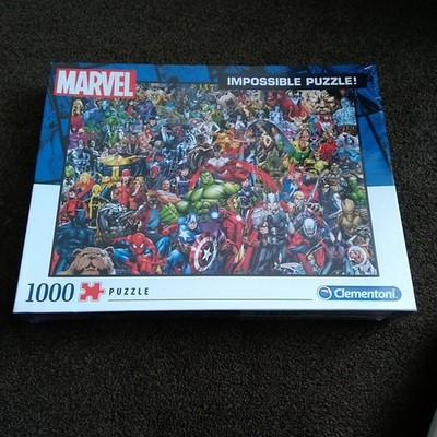 Clementoni - Marvel Impossible Puzzle 1000 Teile - Neu versiegelt - 69 x 50 cm