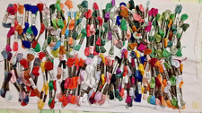 Lot of 130 Skeins Various Colors DMC 25 Floss Needlework Cross Stitch Thread 6