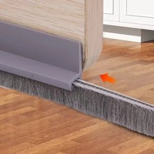 Self Adhesive Draught Excluder Brush Strip 1M – Door & Window Weather Seal Gap