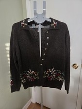 Tiara International Vintage Cardigan Sweater T5