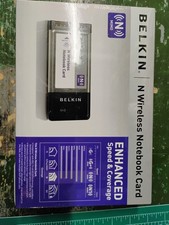 Belkin Wireless N Wireless Notebook Card Adapter F5D8013 Laptop BRAND NEW