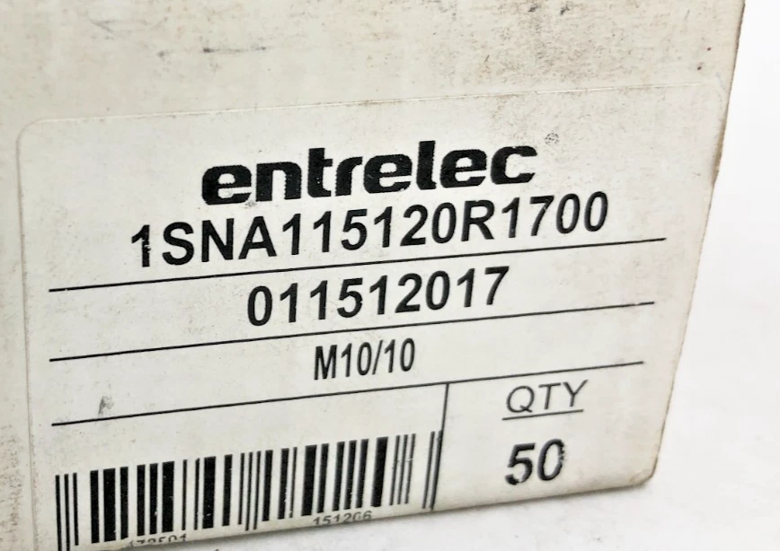 Box of 50 New Entrelec 1SNA115120R1700 Terminal Blocks M10/10 011512017 - Image 2 of 4