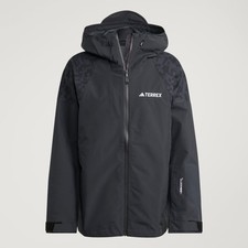 adidas Terrex Xperior Hybrid Primeknit Climaproof+ Jacket Size M Black New