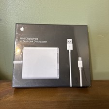 Apple Mini DisplayPort to Dual-link DVI Adapter MB571Z/A New In Box 