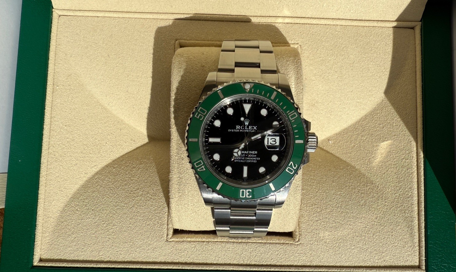 Genuine Rolex Submariner 126610LV 41mm Starbucks 2021 great Condition 