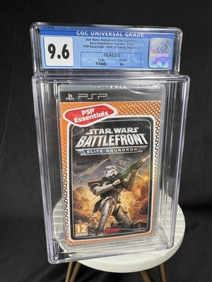 Star Wars Battlefront Elite Squadron PSP CGC Graded 9.6 A+