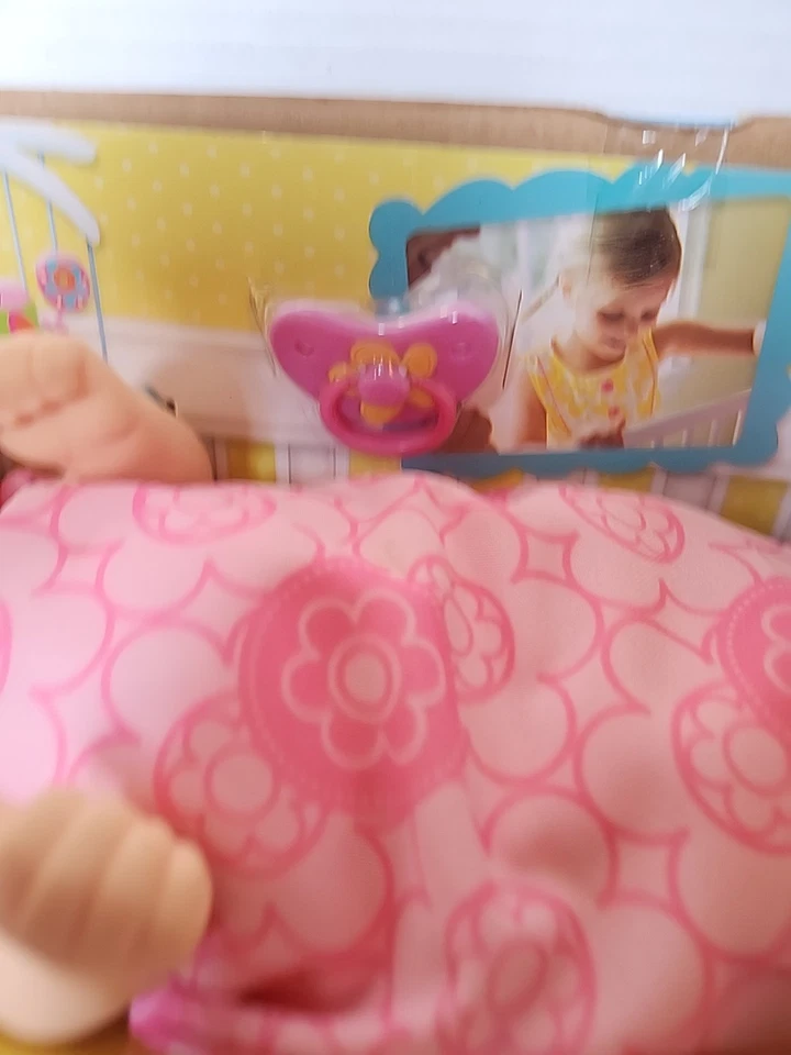 NEW Baby Alive Luv N Snuggle Baby Doll - Blonde Hair Blue Eyes - Pink 2013 - NIB - Image 4 of 4