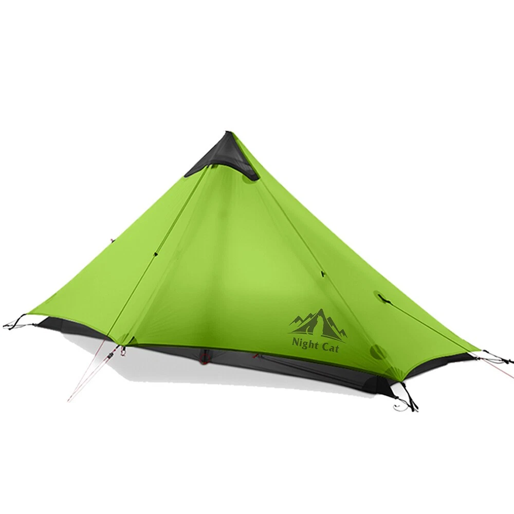 Ultralight Tent Professional Hiking Tent for 1 Person Camping Double Layer USA