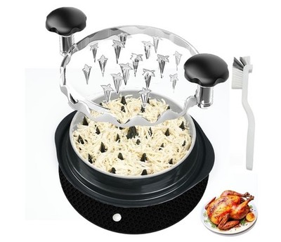 Chicken Shredder Tool Twist Large - Heavy-Duty Plastic Meat Shredder