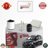 Inspektionskit Filter + ÖL Skoda Roomster 1.2 TSI 63KW 86CV Von 2012->