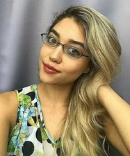 New Vintage Silhouette Clear Green SPX 1990 6064 49mm Women's Eyeglasses Frame