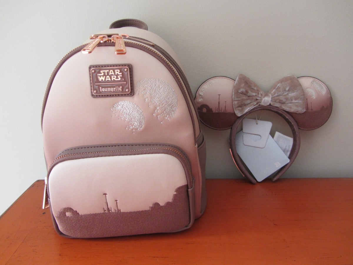 Disney Star Wars Sands of Tatooine Loungefly Mini Backpack Ears