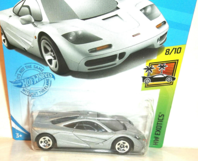 2021 HOT WHEELS 1:64 HW EXOTICS 8/10 SILVER McLAREN F1 235/250 | eBay