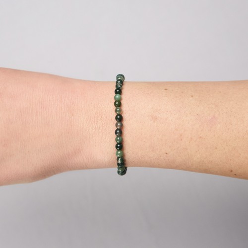 Edelstein Armband - 4mm Kugel-Armband Naturstein - Perlenarmband - viele Farben - Bild 57 von 99